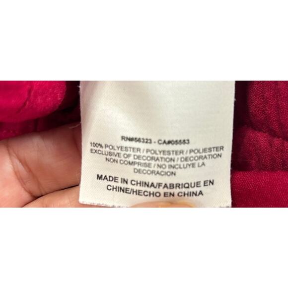 Nike Youth Dark Red Athletic Pants Size Large - Picture 6 of 6